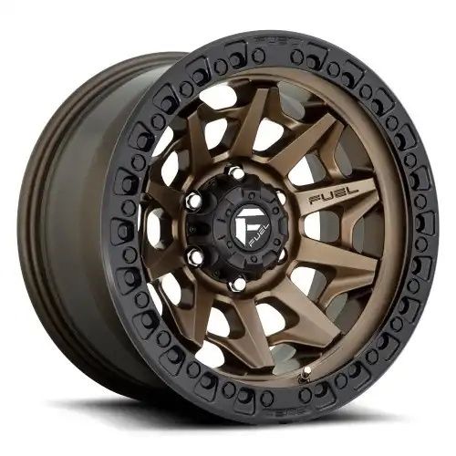 FUEL D696 COVERT MATTE BRONZE BLACK BEAD RING 8x165.1 17R 9 125.1 1