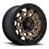 FUEL D696 COVERT MATTE BRONZE BLACK BEAD RING 8x180 18R 9 124.2 1