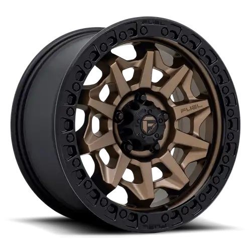 FUEL D696 COVERT MATTE BRONZE BLACK BEAD RING 8x165.1 18R 9 125.1 -12