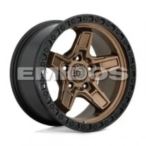 FUEL D699 KICKER MATTE BRONZE BLACK BEAD RING 5x127 17R 9 71.5 -12