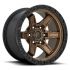 FUEL D699 KICKER MATTE BRONZE BLACK BEAD RING 6x139.7 18R 9 106.1 -12