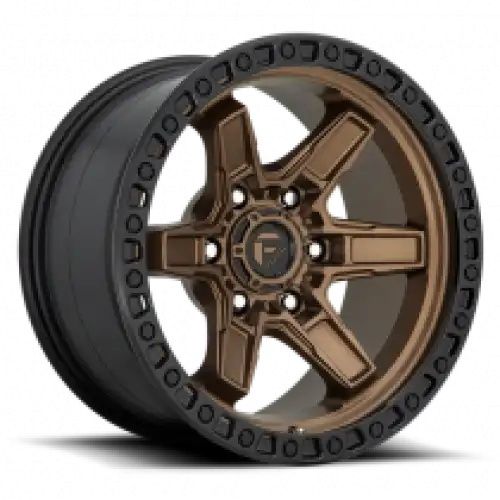 FUEL D699 KICKER MATTE BRONZE BLACK BEAD RING 6x139.7 20R 10 106.1 -18
