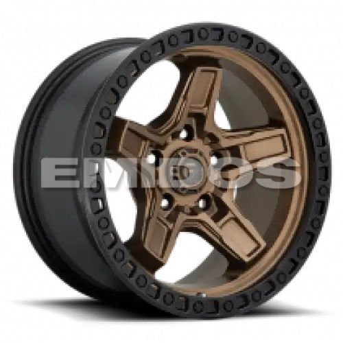 FUEL D699 KICKER MATTE BRONZE BLACK BEAD RING 5x127 20R 9 71.5 1