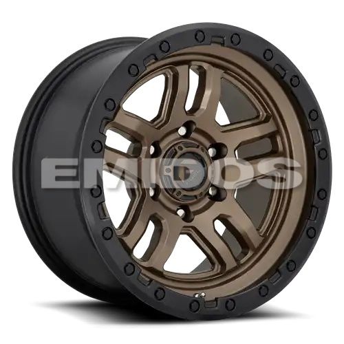 FUEL D702 AMMO MATTE BRONZE BLACK BEAD RING 5x150 20R 9 110.1 1