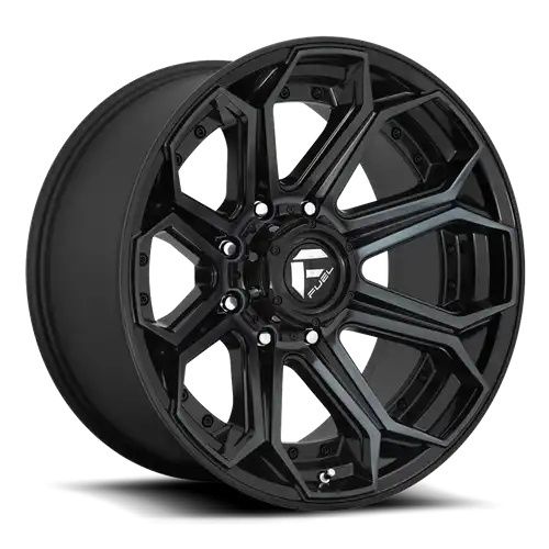 FUEL D704 SIEGE GLOSS MACHINED DOUBLE DARK TINT 8x165.1 18R 9 125.1 -12