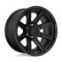FUEL D709 ROGUE MATTE BLACK 6x139.7 20R 10 106.1 -18
