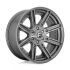 FUEL D710 ROGUE PLATINUM BRUSHED GUN METAL TINTED CLEAR 6x135 20R 10 87.1 -18