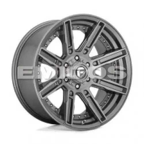 FUEL D710 ROGUE PLATINUM BRUSHED GUN METAL TINTED CLEAR 5x139.7 20R 9 78.1 1