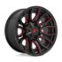 FUEL D712 RAGE GLOSS BLACK RED TINTED CLEAR 8x165.1 20R 10 125.1 -18