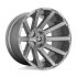 FUEL D714 CONTRA PLATINUM BRUSHED GUN METAL TINTED CLEAR 5x114.3/127 20R 10 78.1 -18