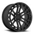 FUEL D718 HEATER MATTE BLACK 6x139.7 18R 9 106.1 1