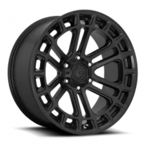 FUEL D718 HEATER MATTE BLACK 6x135 18R 9 87.1 1
