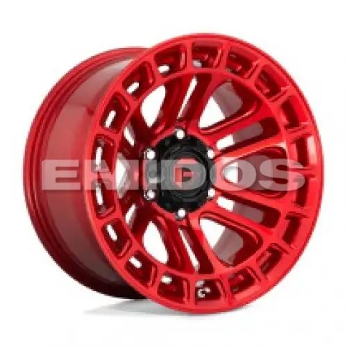 FUEL D719 HEATER CANDY RED MACHINED 6x135 17R 9 87.1 -12