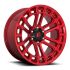 FUEL D719 HEATER CANDY RED MACHINED 6x139.7 18R 9 106.1 1