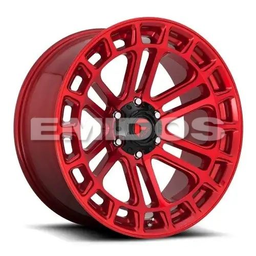 FUEL D719 HEATER CANDY RED MACHINED 6x135 20R 9 87.1 1