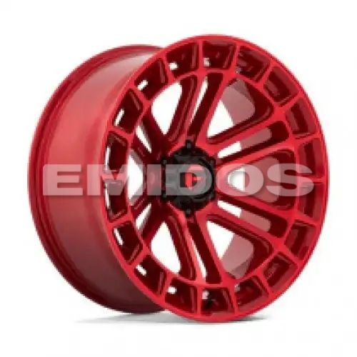 FUEL D719 HEATER CANDY RED MACHINED 6x139.7 22R 10 106.1 -13