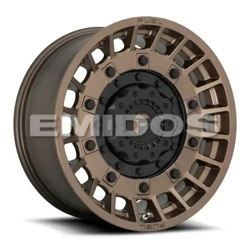 FUEL D725 MILITIA MATTE BRONZE & BLACK 8x170 20R 10 125.1 -18