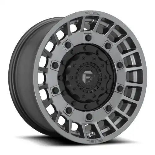 FUEL D726 MILITIA MATTE ANTHRACITE & BLACK 5x139.7/150 20R 10 110.1 -18