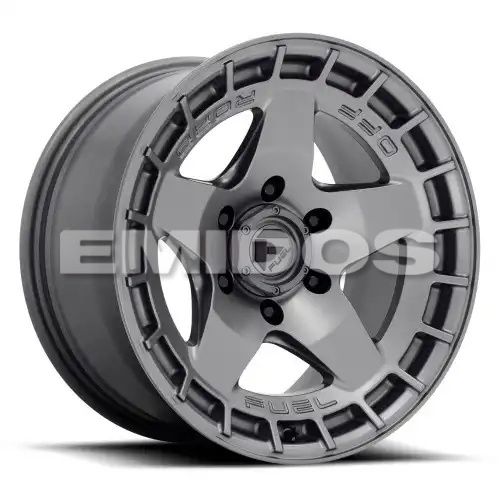 FUEL D734 WARP MATTE GUN METAL 5x127 17R 9 71.5 1