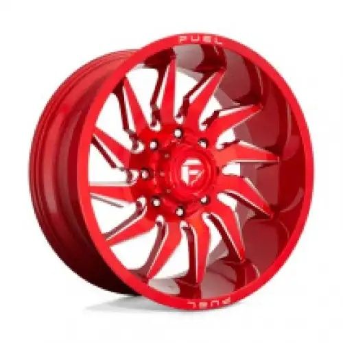 FUEL D745 SABER CANDY RED MILLED 5x150 20R 10 110.1 -18
