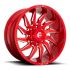 FUEL D745 SABER CANDY RED MILLED 5x139.7 20R 10 78.1 -18