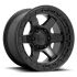 FUEL D750 BLOCK MATTE BLACK W/ BLACK RING 6x139.7 18R 9 106.1 -12