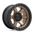 FUEL D751 BLOCK MATTE BRONZE W/ BLACK RING 6x139.7 17R 9 106.1 1