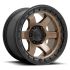 FUEL D751 BLOCK MATTE BRONZE W/ BLACK RING 6x120 18R 9 67.06 1