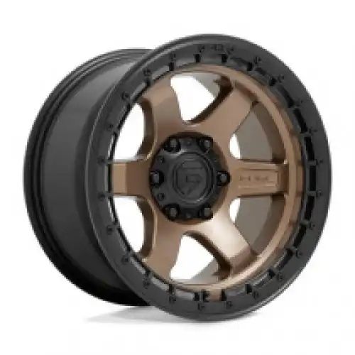 FUEL D751 BLOCK MATTE BRONZE W/ BLACK RING 6x120 18R 9 67.06 20