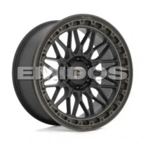 FUEL D759 TRIGGER MATTE BLACK DARK TINT 5x127 17R 9 71.5 1