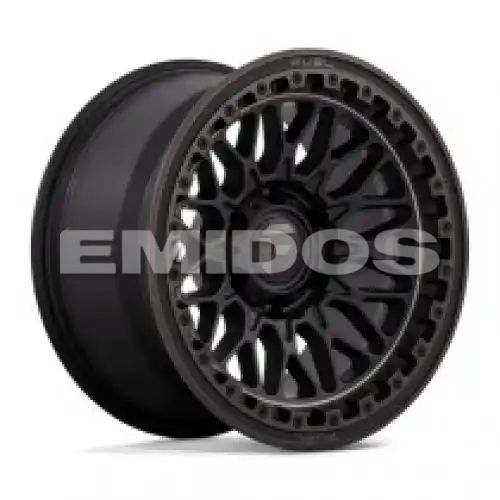 FUEL D759 TRIGGER MATTE BLACK DARK TINT 6x139.7 17R 9 106.1 -12