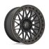 FUEL D759 TRIGGER MATTE BLACK DARK TINT 5x127 20R 9 71.5 1