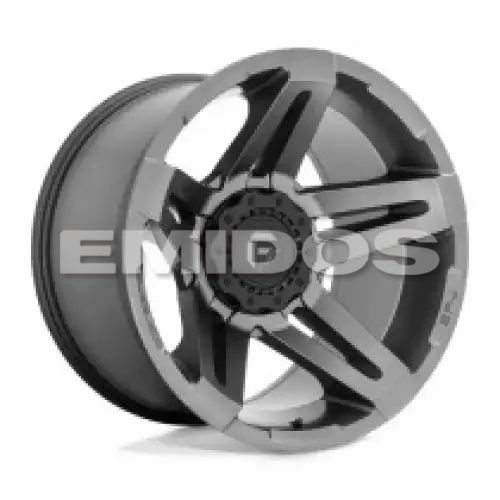FUEL D764 SFJ MATTE GUN METAL 5x114.3/127 20R 12 71.5 -44