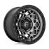 FUEL D784 UNIT GUNMETAL W/ MATTE BLACK RING 6x135 17R 9 87.1 1
