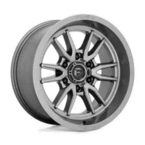 FUEL D789 CLASH GUNMETAL 6x139.7 17R 9 106.1 -12