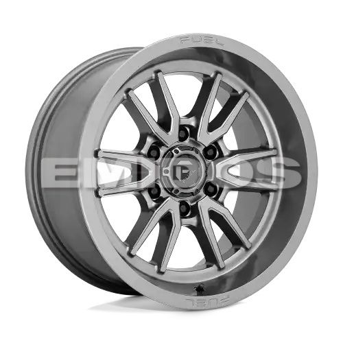 FUEL D789 CLASH GUNMETAL 6x139.7 17R 9 106.1 1