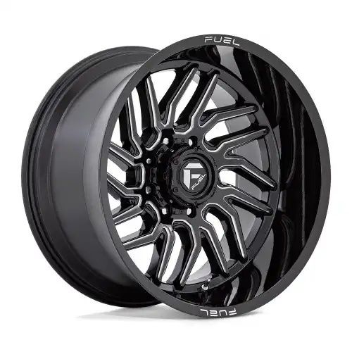 FUEL D807 HURRICANE GLOSS BLACK MILLED 5x127 20R 9 71.5 20
