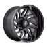 FUEL D807 HURRICANE GLOSS BLACK MILLED 8x180 24R 12 124.2 -44