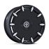 DUB DC271 CHEEF GLOSS BLACK MILLED 5x115/120 24R 9 74.1 38
