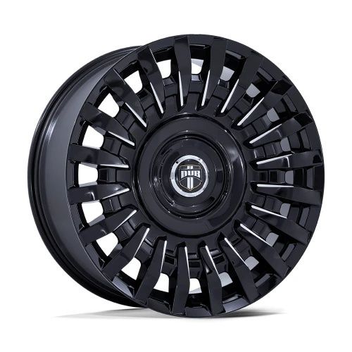 DUB DC272 HONCHO GLOSS BLACK MILLED 5x115/120 24R 9 74.1 15