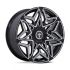 DUB DC274 ANOMALY GLOSS BLACK MILLED 5x115/120 24R 10 74.1 15