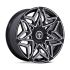 DUB DC274 ANOMALY GLOSS BLACK MILLED 5x115/120 24R 9 74.1 15