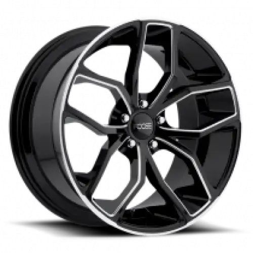 FOOSE F150 OUTCAST GLOSS BLACK MILLED 5x120 20R 8.5 72.56 35