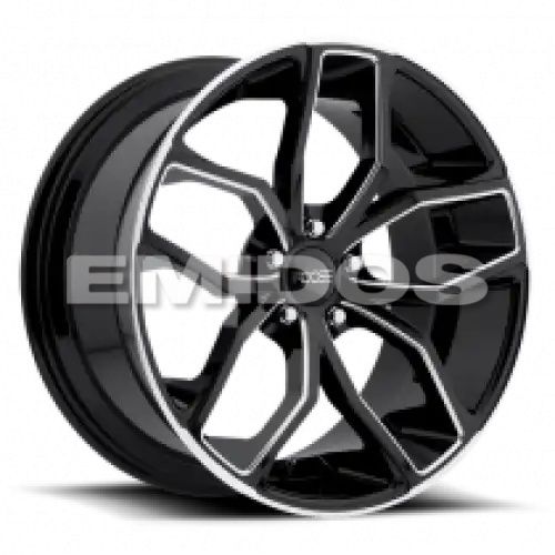 FOOSE F150 OUTCAST GLOSS BLACK MILLED 5x120 20R 8.5 72.56 35