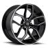 FOOSE F150 OUTCAST GLOSS BLACK MILLED 5x114.3 20R 8.5 72.56 35