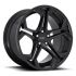 FOOSE F169 IMPALA GLOSS BLACK 5x115 20R 9 71.5 18