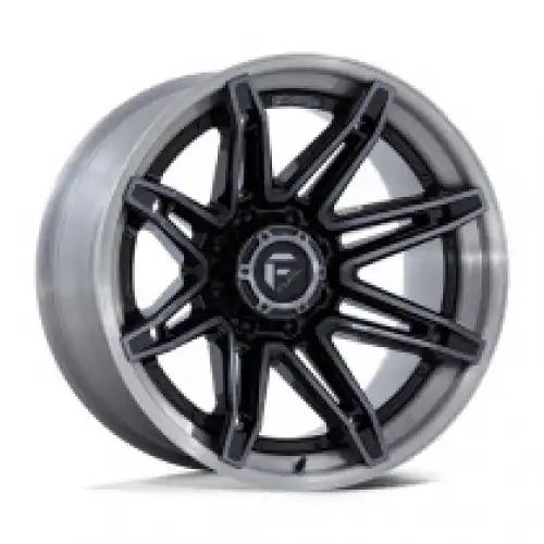 FUEL FC401 BRAWL GLOSS BLACK BRUSHED DARK TINT 6x135 24R 12 87.1 -44