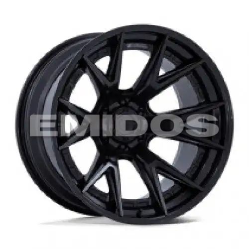 FUEL FC402 CATALYST MATTE BLACK W/ GLOSS BLACK LIP 6x139.7 22R 10 106.1 -18