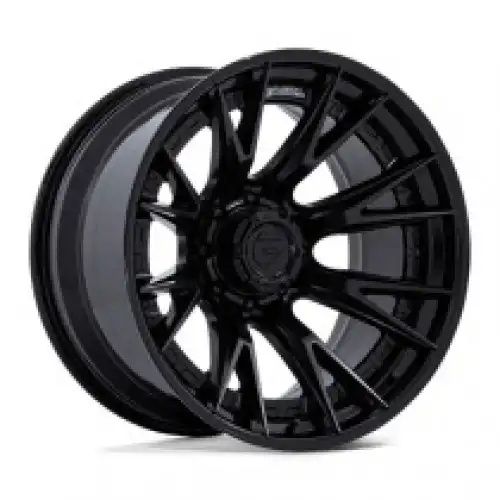 FUEL FC402 CATALYST MATTE BLACK W/ GLOSS BLACK LIP 8x180 22R 12 124.2 -44