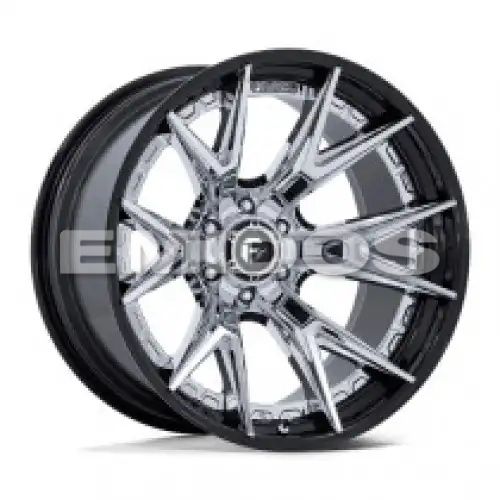 FUEL FC402 CATALYST CHROME W/ GLOSS BLACK LIP 6x135 20R 10 87.1 -18